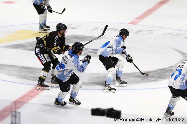 Photo hockey match Rouen - Gap  le 23/01/2022
