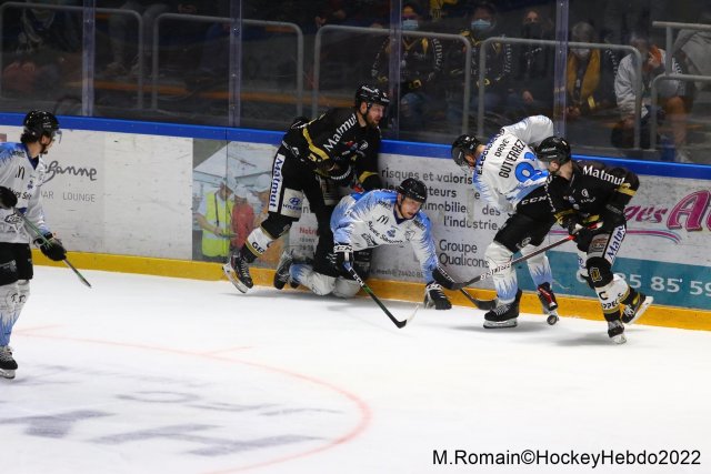 Photo hockey match Rouen - Gap  le 23/01/2022