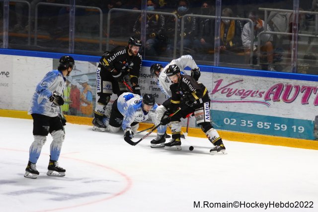 Photo hockey match Rouen - Gap  le 23/01/2022