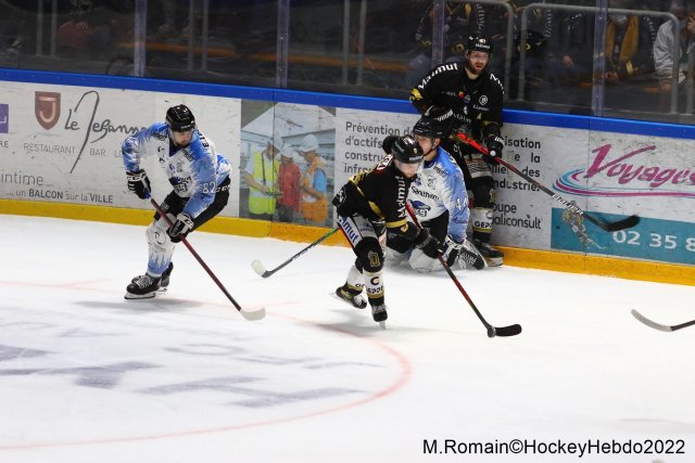 Photo hockey match Rouen - Gap  le 23/01/2022