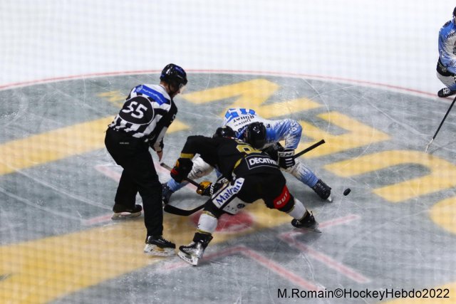 Photo hockey match Rouen - Gap  le 23/01/2022
