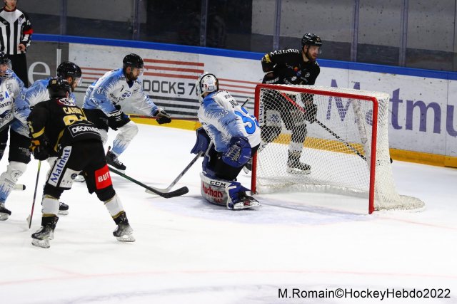Photo hockey match Rouen - Gap  le 23/01/2022