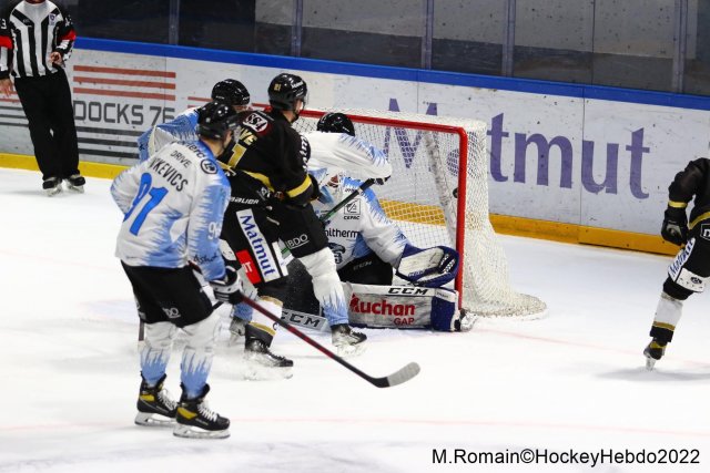 Photo hockey match Rouen - Gap  le 23/01/2022