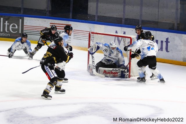 Photo hockey match Rouen - Gap  le 23/01/2022