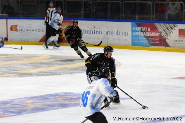 Photo hockey match Rouen - Gap  le 23/01/2022