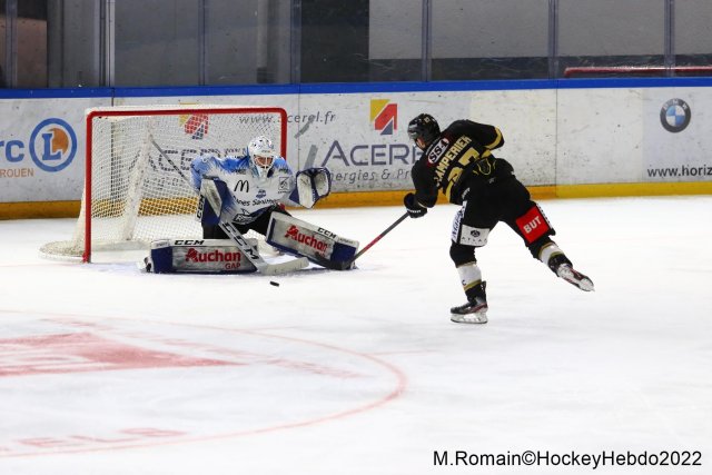 Photo hockey match Rouen - Gap  le 23/01/2022