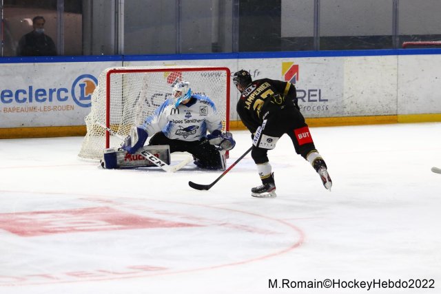 Photo hockey match Rouen - Gap  le 23/01/2022