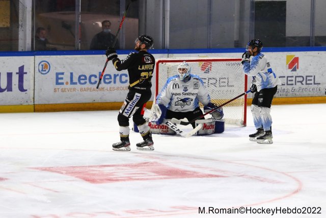 Photo hockey match Rouen - Gap  le 23/01/2022