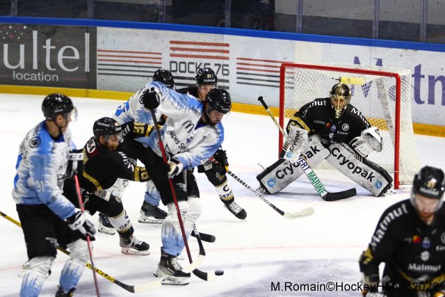 Photo hockey match Rouen - Gap  le 23/01/2022
