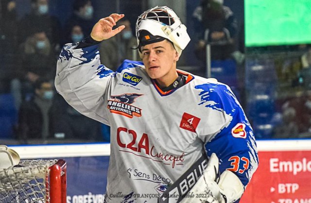 Photo hockey match Nantes - Clermont-Ferrand le 22/01/2022