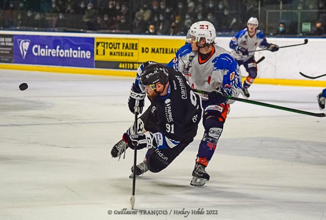 Photo hockey match Nantes - Clermont-Ferrand le 22/01/2022