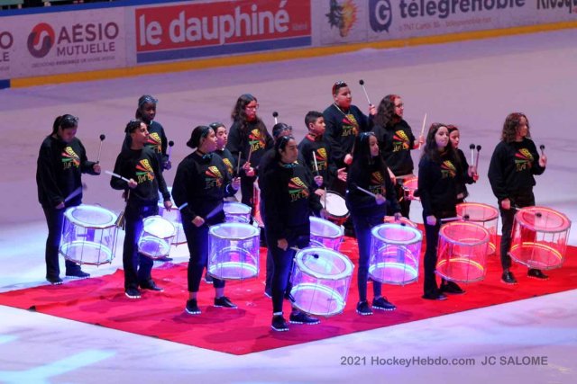Photo hockey match Grenoble  - Bordeaux le 25/01/2022
