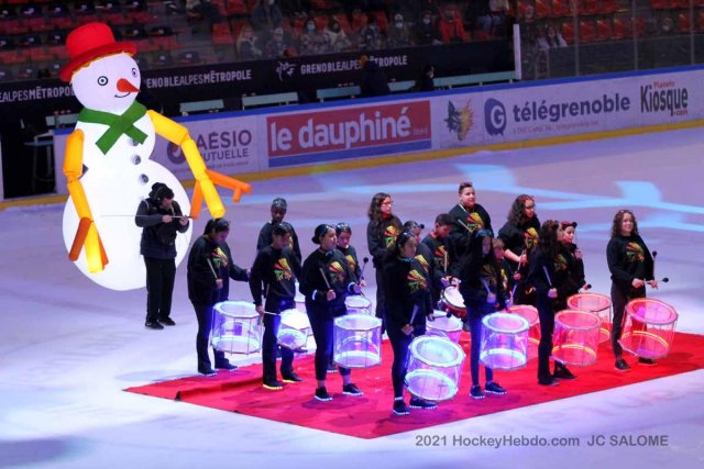 Photo hockey match Grenoble  - Bordeaux le 25/01/2022