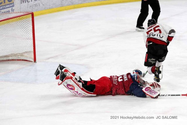 Photo hockey match Grenoble  - Bordeaux le 25/01/2022