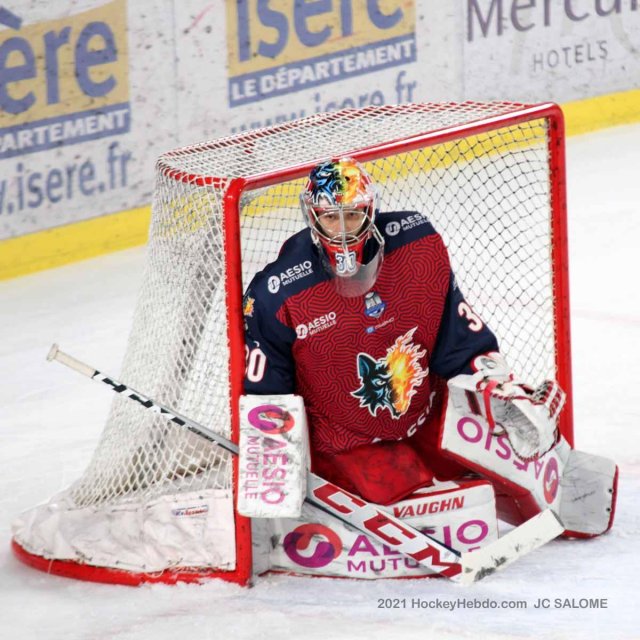 Photo hockey match Grenoble  - Bordeaux le 25/01/2022