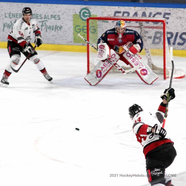 Photo hockey match Grenoble  - Bordeaux le 25/01/2022