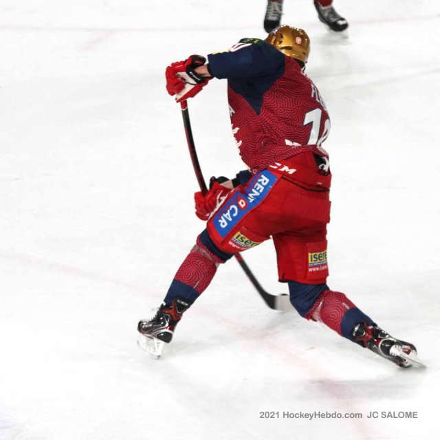 Photo hockey match Grenoble  - Bordeaux le 25/01/2022