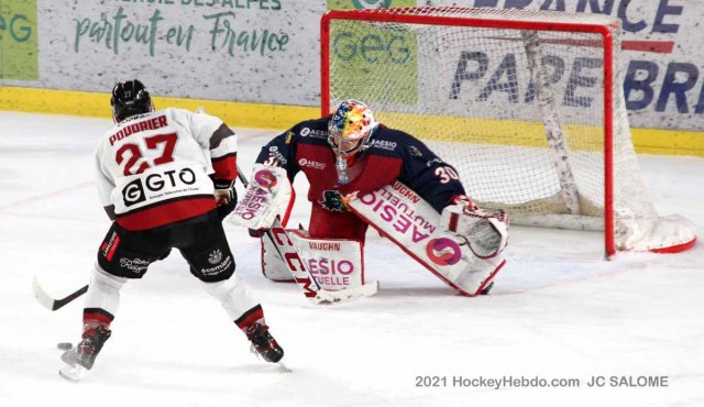 Photo hockey match Grenoble  - Bordeaux le 25/01/2022