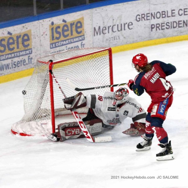 Photo hockey match Grenoble  - Bordeaux le 25/01/2022