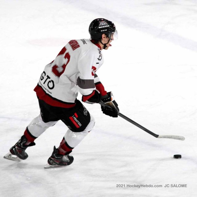 Photo hockey match Grenoble  - Bordeaux le 25/01/2022