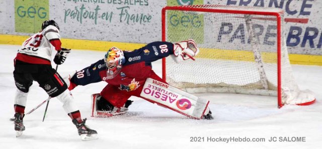 Photo hockey match Grenoble  - Bordeaux le 25/01/2022