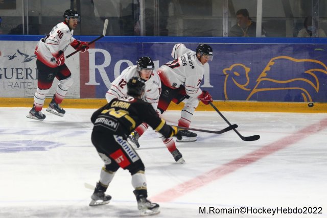 Photo hockey match Rouen - Nice le 25/01/2022