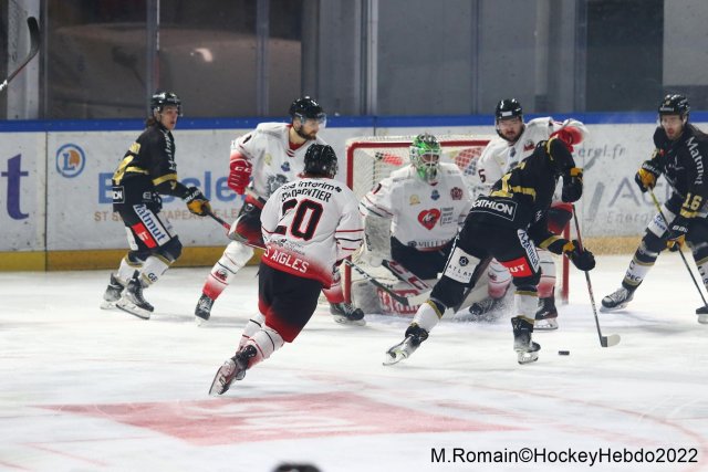 Photo hockey match Rouen - Nice le 25/01/2022