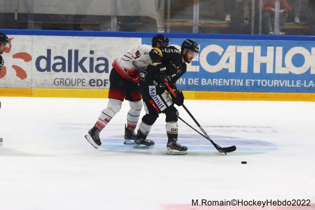 Photo hockey match Rouen - Nice le 25/01/2022