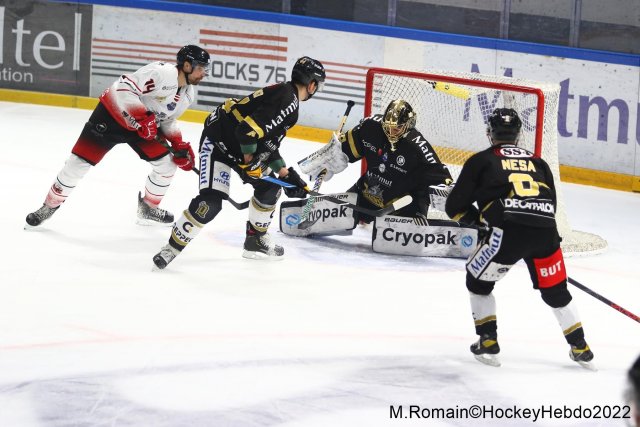 Photo hockey match Rouen - Nice le 25/01/2022