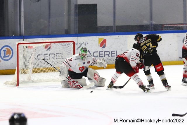 Photo hockey match Rouen - Nice le 25/01/2022