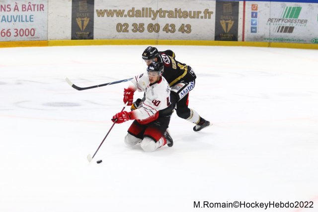 Photo hockey match Rouen - Nice le 25/01/2022