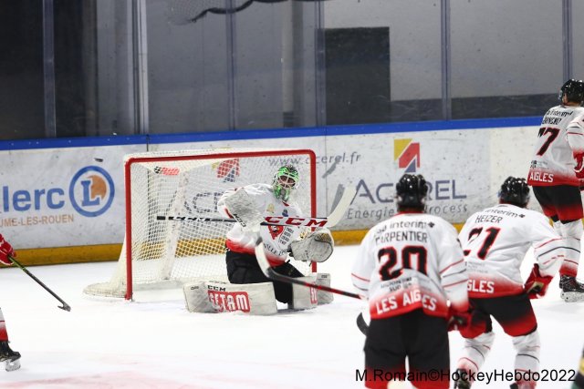 Photo hockey match Rouen - Nice le 25/01/2022