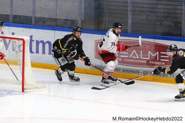 Photo hockey match Rouen - Nice le 25/01/2022
