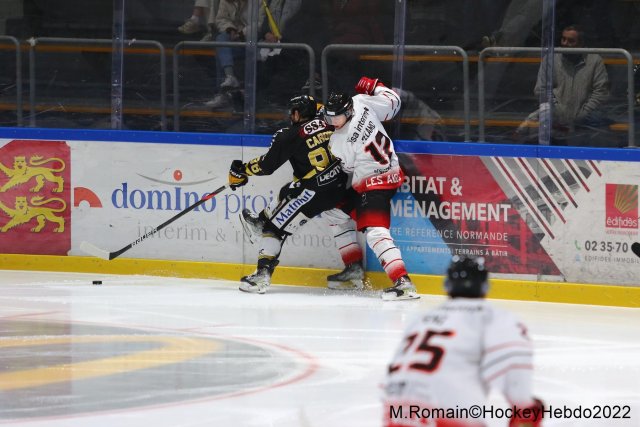 Photo hockey match Rouen - Nice le 25/01/2022