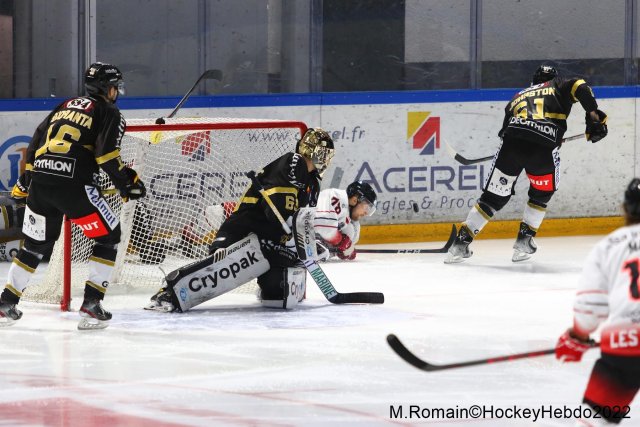 Photo hockey match Rouen - Nice le 25/01/2022