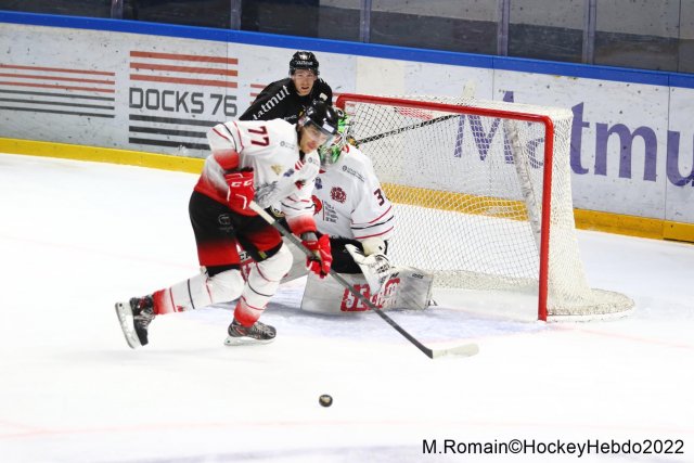 Photo hockey match Rouen - Nice le 25/01/2022