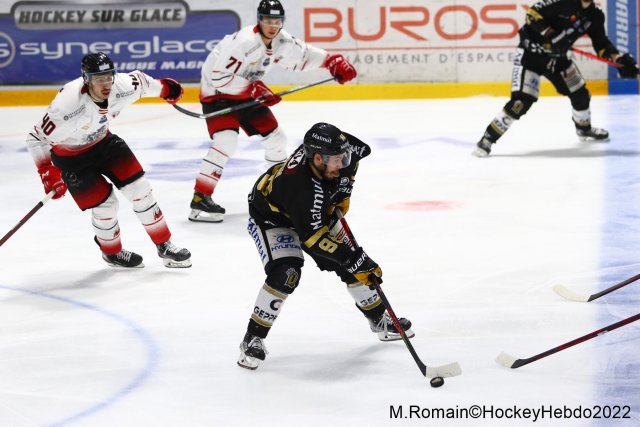 Photo hockey match Rouen - Nice le 25/01/2022