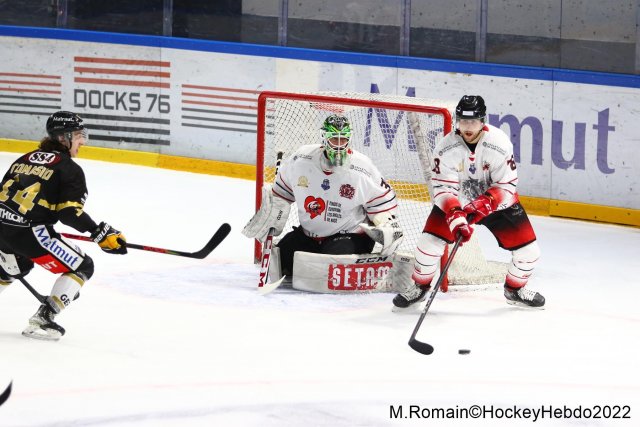 Photo hockey match Rouen - Nice le 25/01/2022