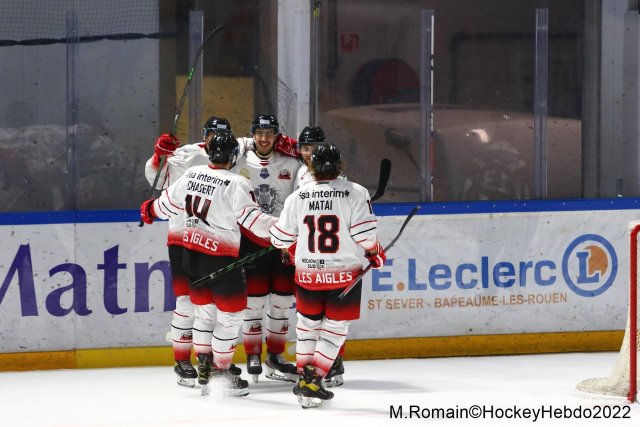Photo hockey match Rouen - Nice le 25/01/2022