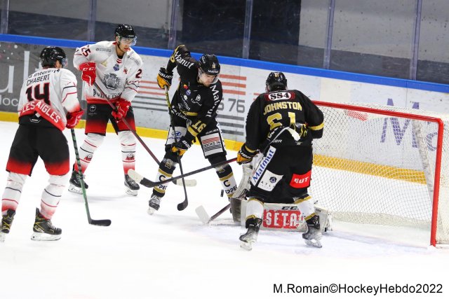Photo hockey match Rouen - Nice le 25/01/2022