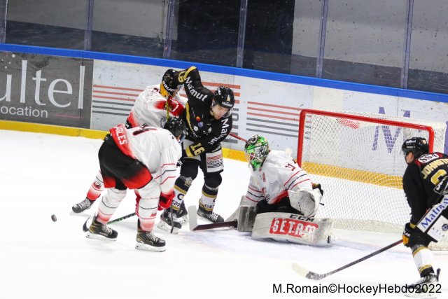Photo hockey match Rouen - Nice le 25/01/2022