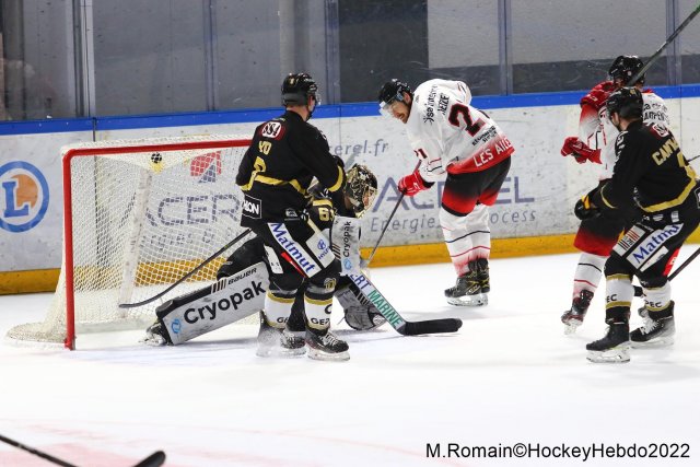 Photo hockey match Rouen - Nice le 25/01/2022
