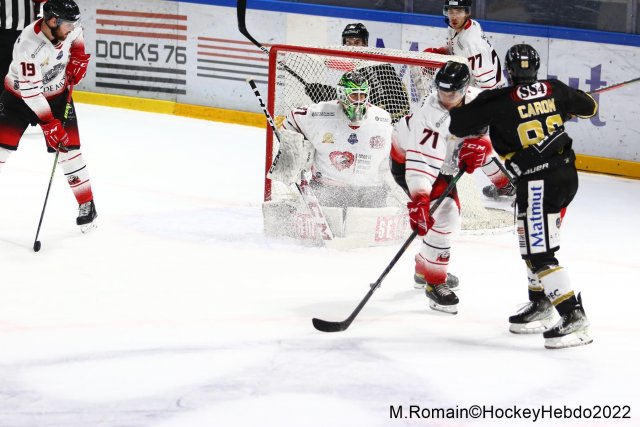 Photo hockey match Rouen - Nice le 25/01/2022