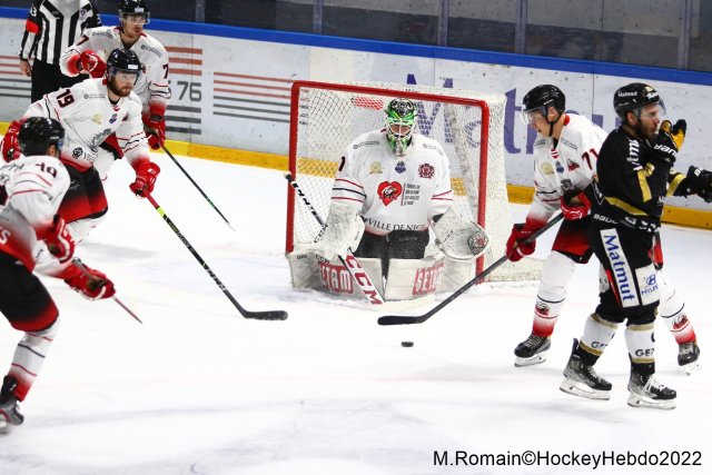 Photo hockey match Rouen - Nice le 25/01/2022