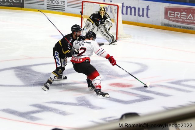 Photo hockey match Rouen - Nice le 25/01/2022
