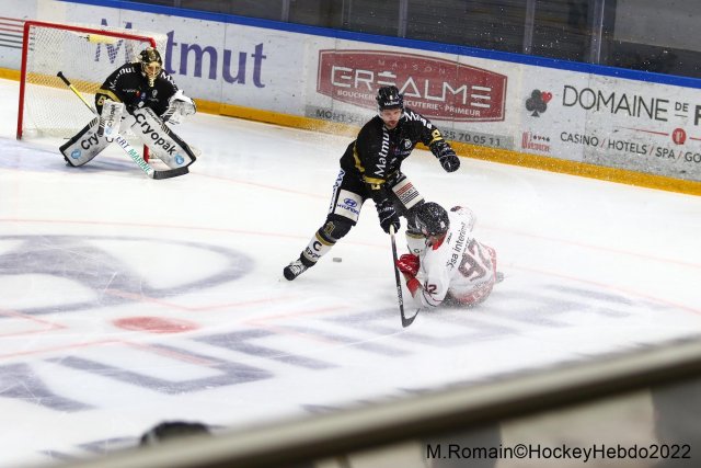 Photo hockey match Rouen - Nice le 25/01/2022