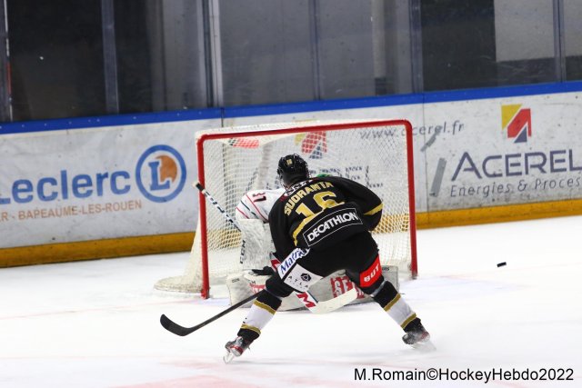 Photo hockey match Rouen - Nice le 25/01/2022