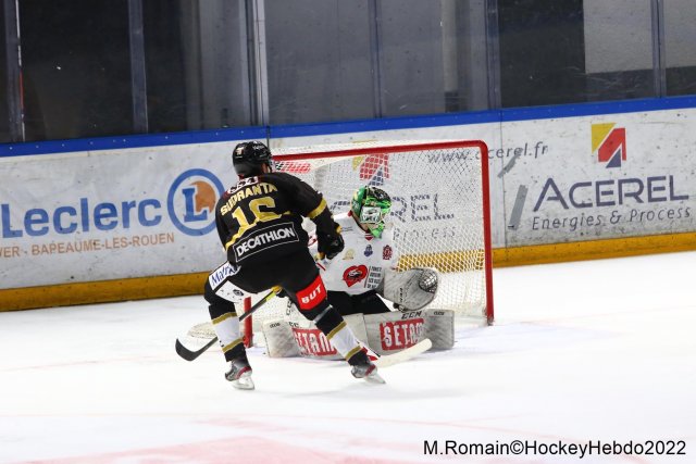 Photo hockey match Rouen - Nice le 25/01/2022