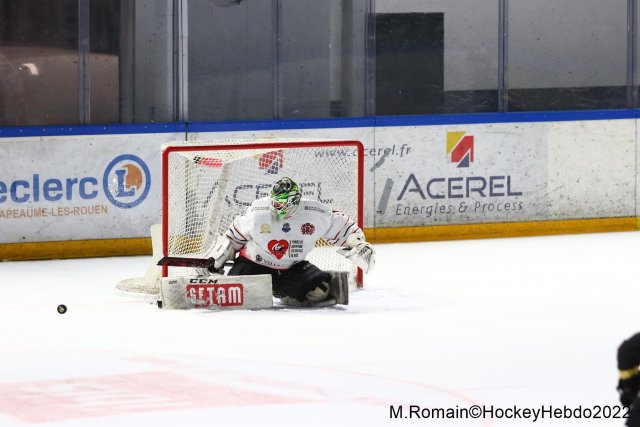 Photo hockey match Rouen - Nice le 25/01/2022
