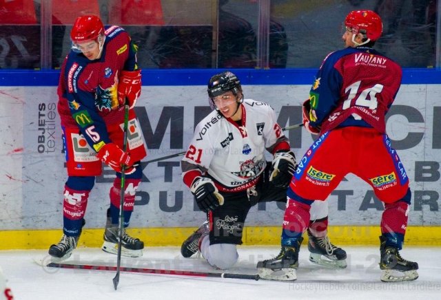 Photo hockey match Grenoble  - Bordeaux le 25/01/2022